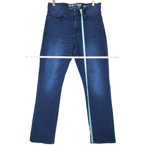 Kenneth Cole Reaction Jeans Straight Leg Men 30 / 30 Dark Wash Classic - Picture 6 of 9